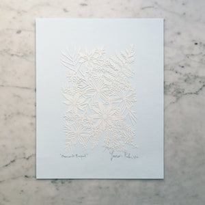 Chamomile Bouquet | Original Papercut