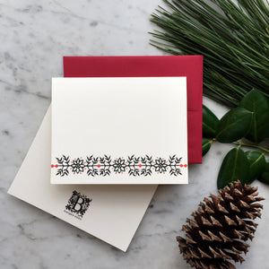 Nordic Border | Blank Greeting Card Set