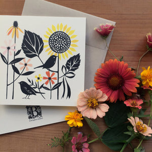 Secret Garden | Blank Greeting Card