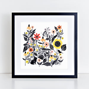 "Whimsical Garden" | Limited-Edition Art Print